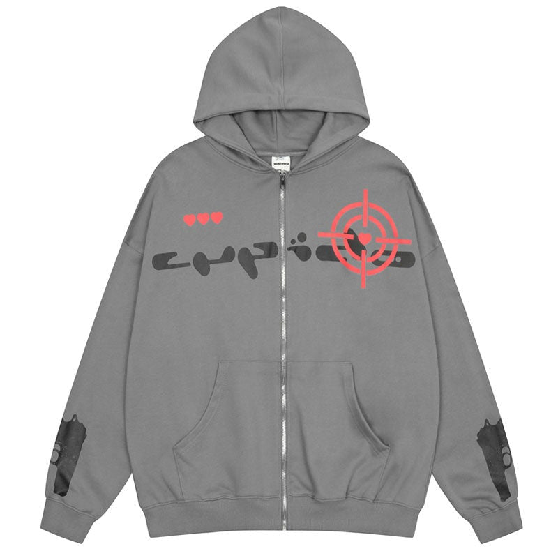 Style Core Aesthetics, New Style Trends - 'Public Ennemy' Zip Up Hoodie Style Core Aesthetics, New Style Trends - 'Public Ennemy' Zip Up Hoodie