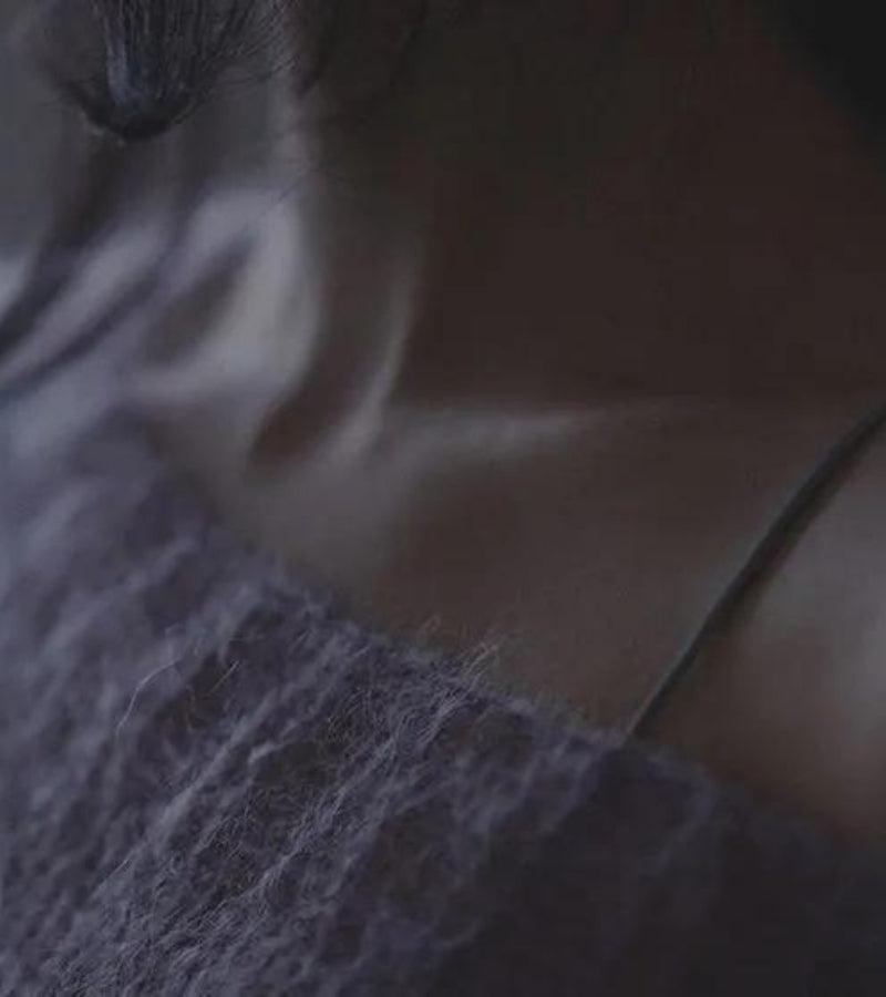 Style Core Aesthetics, New Style Trends - Puff Sleeved Mesh Knit Sweater Style Core Aesthetics, New Style Trends - Puff Sleeved Mesh Knit Sweater