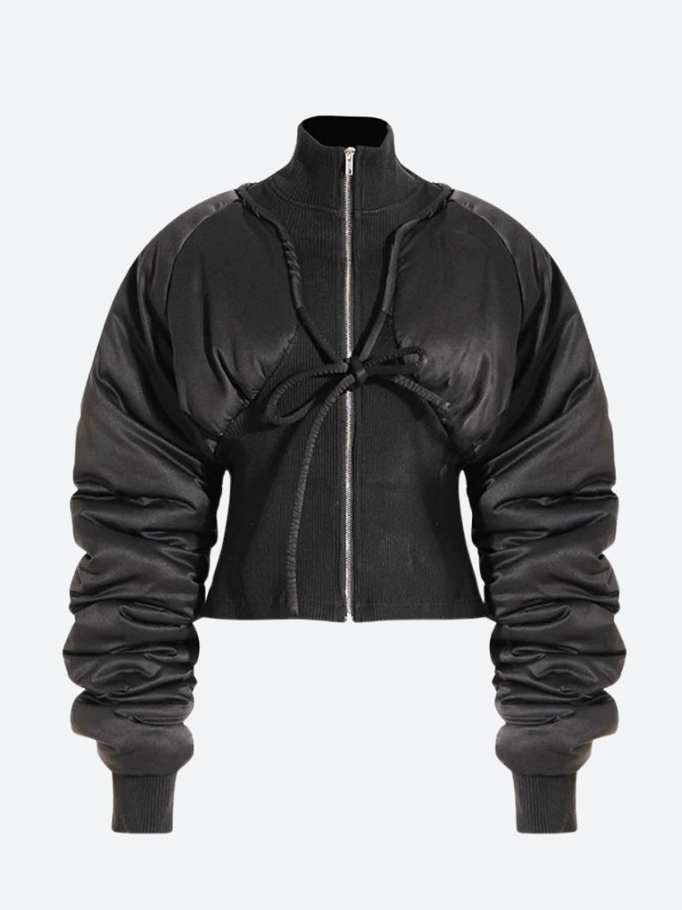 Style Core Aesthetics, New Style Trends - Puffer Corduroy Zip-Up Jacket Style Core Aesthetics, New Style Trends - Puffer Corduroy Zip-Up Jacket