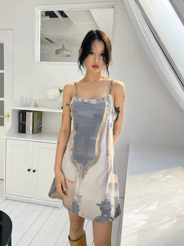 Style Core Aesthetics, New Style Trends - Renaissance Open Back Mini Dress Style Core Aesthetics, New Style Trends - Renaissance Open Back Mini Dress