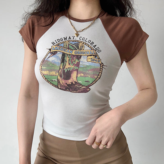 Style Core Aesthetics, New Style Trends - Ridgway Vintage T-Shirt Style Core Aesthetics, New Style Trends - Ridgway Vintage T-Shirt