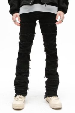 Style Core Aesthetics, New Style Trends - 'Ripple' Jeans