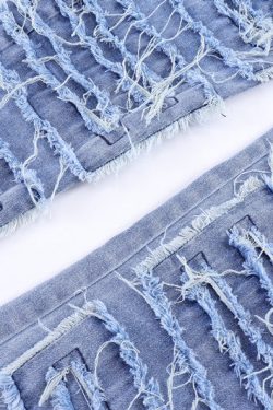 Style Core Aesthetics, New Style Trends - 'Ripples' Jeans