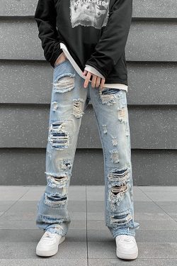 Style Core Aesthetics, New Style Trends - 'Rips' Jeans