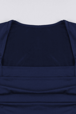 Style Core Aesthetics, New Style Trends - Ruched Scoop Neck Crop Tank Top