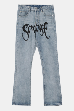 Style Core Aesthetics, New Style Trends - 'Saber' Jeans