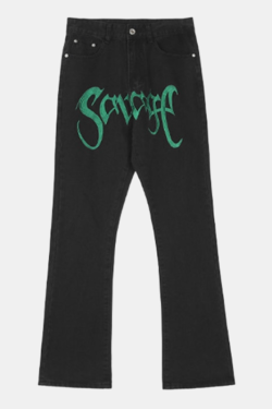 Style Core Aesthetics, New Style Trends - 'Saber' Jeans