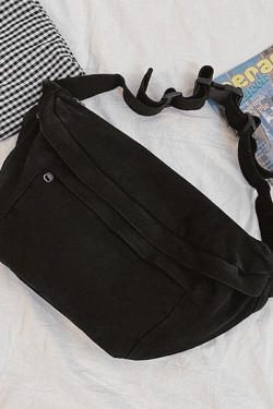 Style Core Aesthetics, New Style Trends - Sac à bandoulière à capacité de lavage vintage