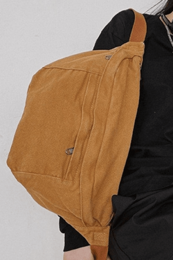 Style Core Aesthetics, New Style Trends - Sac à bandoulière à capacité de lavage vintage