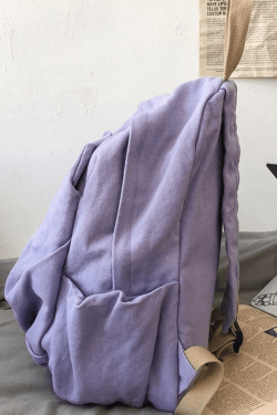 Style Core Aesthetics, New Style Trends - Sac à dos Vintage Wash College School