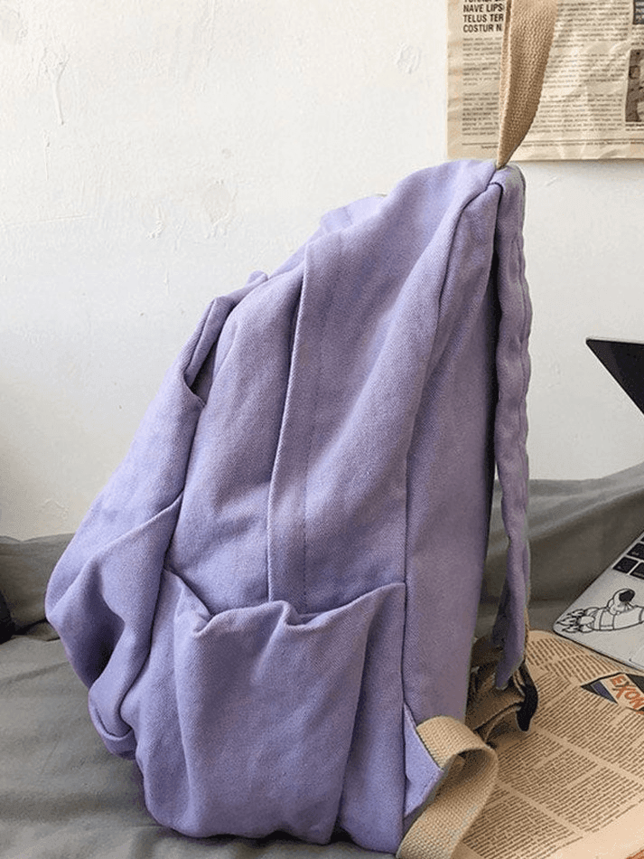 Style Core Aesthetics, New Style Trends - Sac à dos Vintage Wash College School Style Core Aesthetics, New Style Trends - Sac à dos Vintage Wash College School