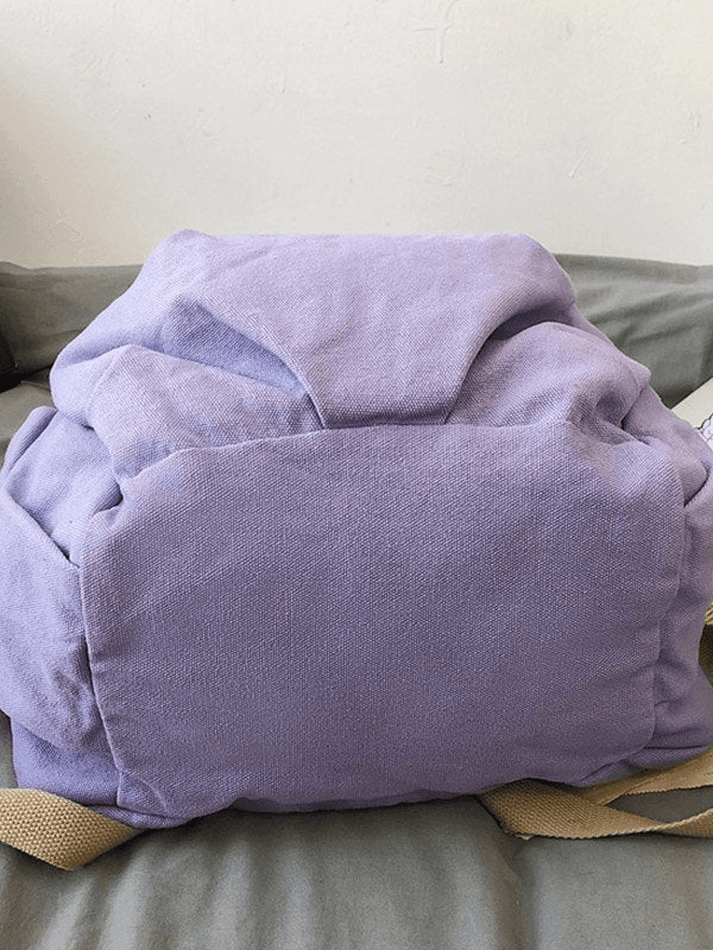 Style Core Aesthetics, New Style Trends - Sac à dos Vintage Wash College School Style Core Aesthetics, New Style Trends - Sac à dos Vintage Wash College School