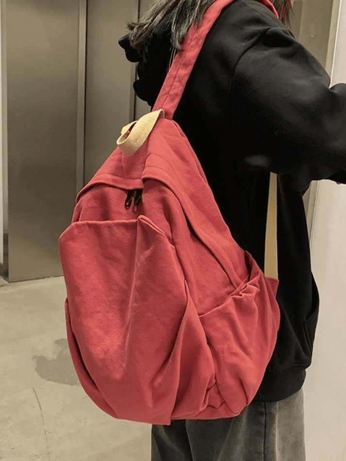 Style Core Aesthetics, New Style Trends - Sac à dos Vintage Wash College School Style Core Aesthetics, New Style Trends - Sac à dos Vintage Wash College School