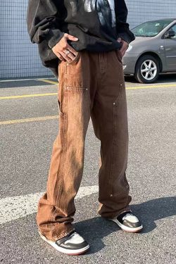 Style Core Aesthetics, New Style Trends - 'Sashes' Jeans