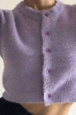 Style Core Aesthetics, New Style Trends - Self Made Fuzzy Top