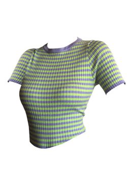 Style Core Aesthetics, New Style Trends - Sharon Ribbed Top