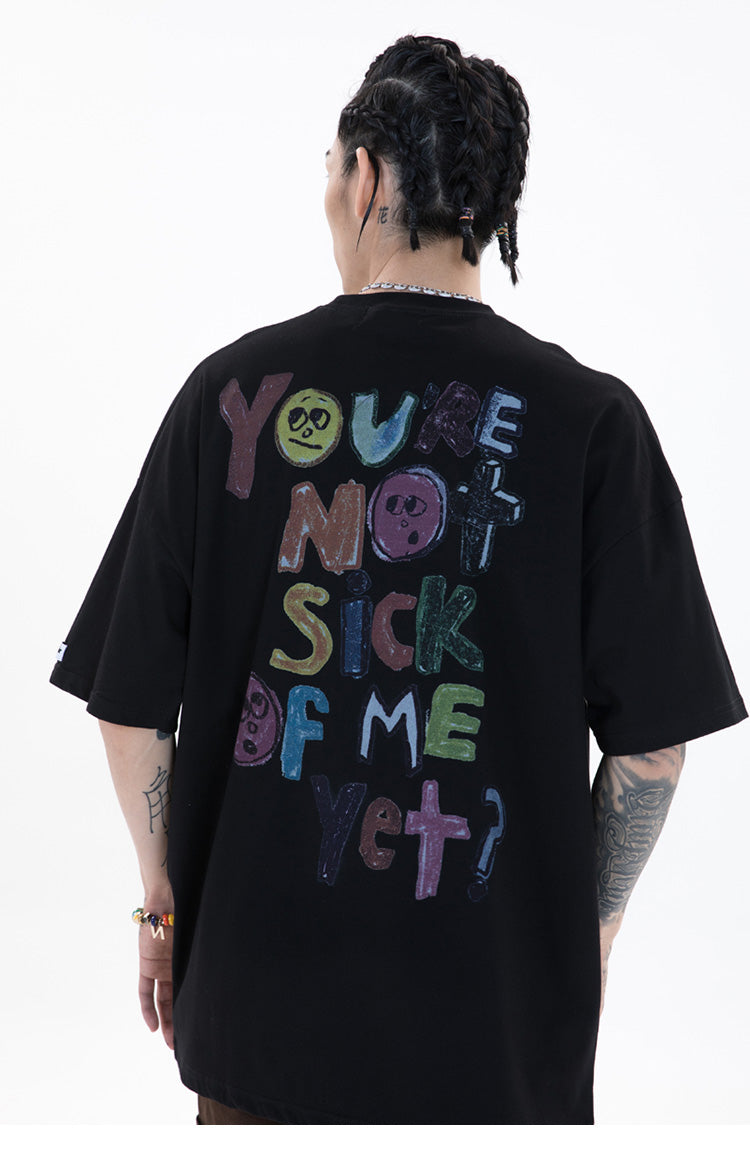 Style Core Aesthetics, New Style Trends - 'Sick of me' T shirt Style Core Aesthetics, New Style Trends - 'Sick of me' T shirt