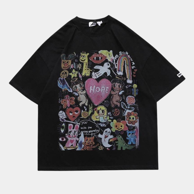 Style Core Aesthetics, New Style Trends - 'Sick of me' T shirt Style Core Aesthetics, New Style Trends - 'Sick of me' T shirt
