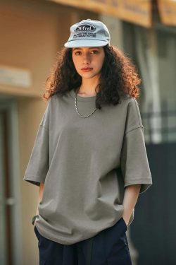 Style Core Aesthetics, New Style Trends - Skater Casual Basic Tee
