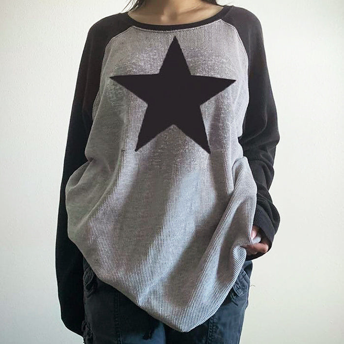 Style Core Aesthetics, New Style Trends - Skater Girl Star Top Style Core Aesthetics, New Style Trends - Skater Girl Star Top