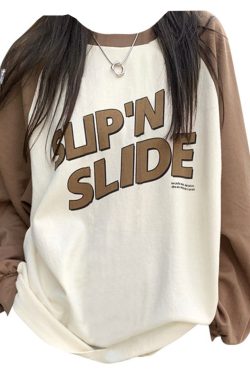 Style Core Aesthetics, New Style Trends - Slip n Slide Sweatshirt