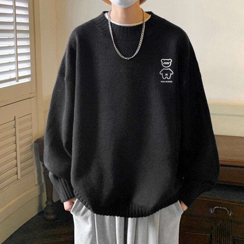 Style Core Aesthetics, New Style Trends - Soft Boy Bear Sweater Style Core Aesthetics, New Style Trends - Soft Boy Bear Sweater