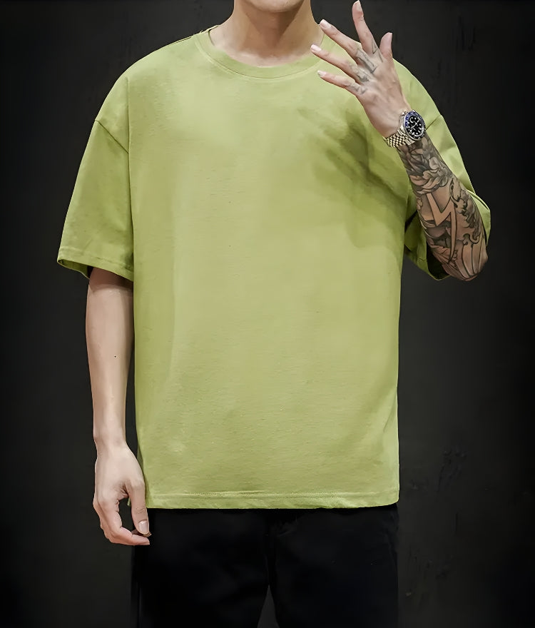 Style Core Aesthetics, New Style Trends - Soft Boy Crew Neck Basic Tee Style Core Aesthetics, New Style Trends - Soft Boy Crew Neck Basic Tee