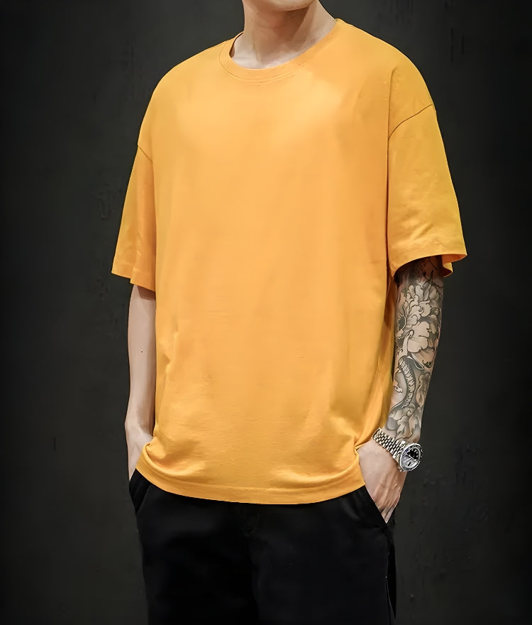 Style Core Aesthetics, New Style Trends - Soft Boy Crew Neck Basic Tee Style Core Aesthetics, New Style Trends - Soft Boy Crew Neck Basic Tee