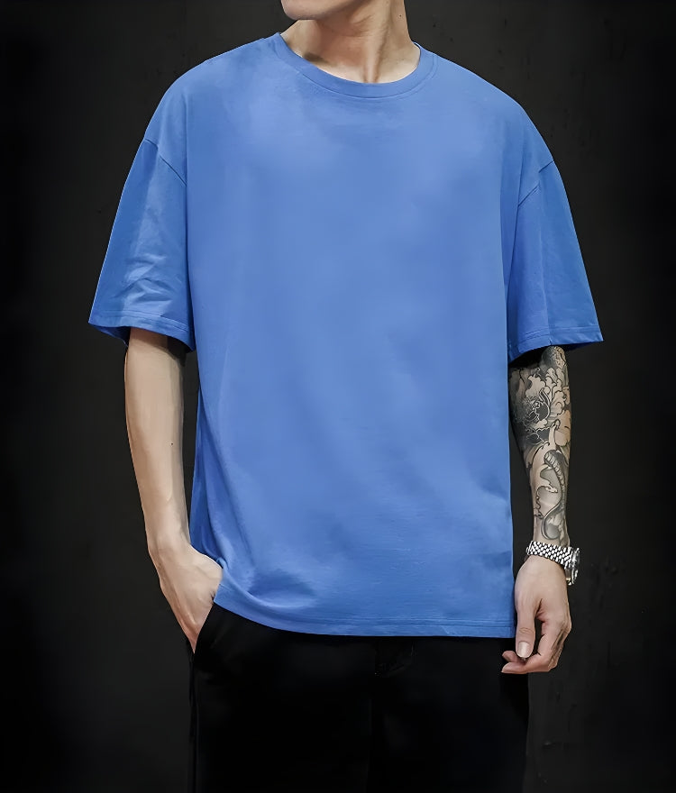 Style Core Aesthetics, New Style Trends - Soft Boy Crew Neck Basic Tee Style Core Aesthetics, New Style Trends - Soft Boy Crew Neck Basic Tee