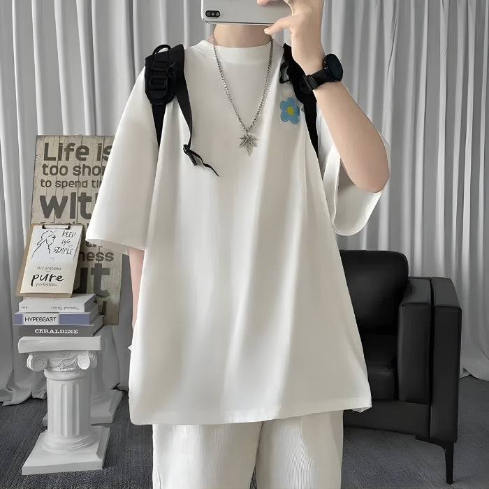 Style Core Aesthetics, New Style Trends - Soft Boy Daisy Oversize Tee Style Core Aesthetics, New Style Trends - Soft Boy Daisy Oversize Tee