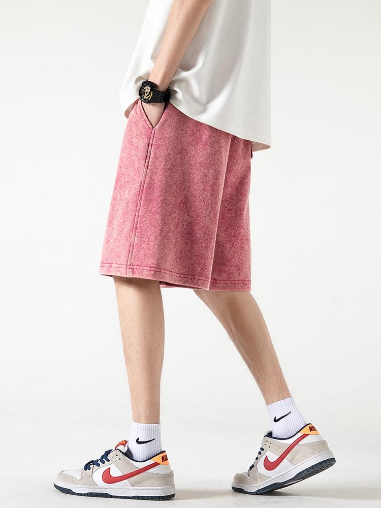Style Core Aesthetics, New Style Trends - Soft Boy Drawstring Waist Sweatshort Style Core Aesthetics, New Style Trends - Soft Boy Drawstring Waist Sweatshort