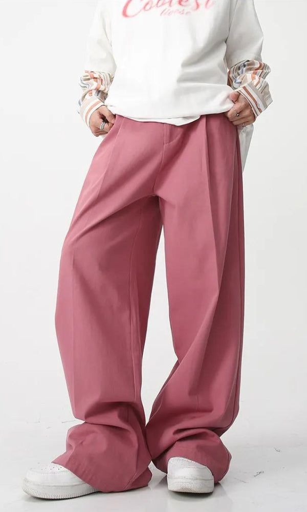 Style Core Aesthetics, New Style Trends - Soft Boy High Waist Baggy Pants Style Core Aesthetics, New Style Trends - Soft Boy High Waist Baggy Pants
