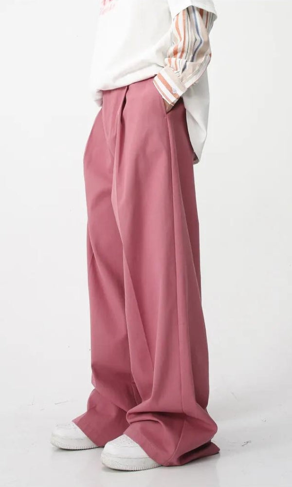 Style Core Aesthetics, New Style Trends - Soft Boy High Waist Baggy Pants Style Core Aesthetics, New Style Trends - Soft Boy High Waist Baggy Pants