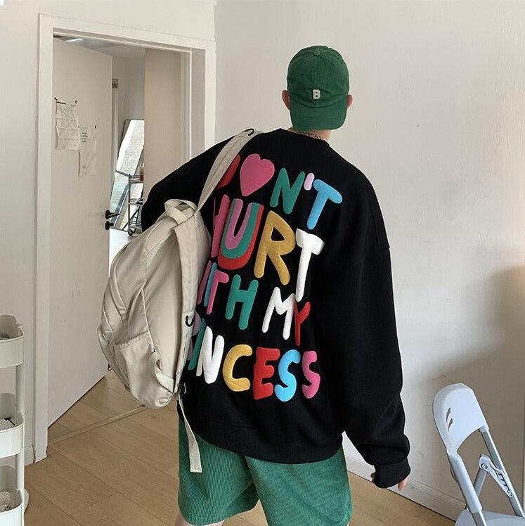 Style Core Aesthetics, New Style Trends - Soft Boy Printed Sweatshirt Style Core Aesthetics, New Style Trends - Soft Boy Printed Sweatshirt
