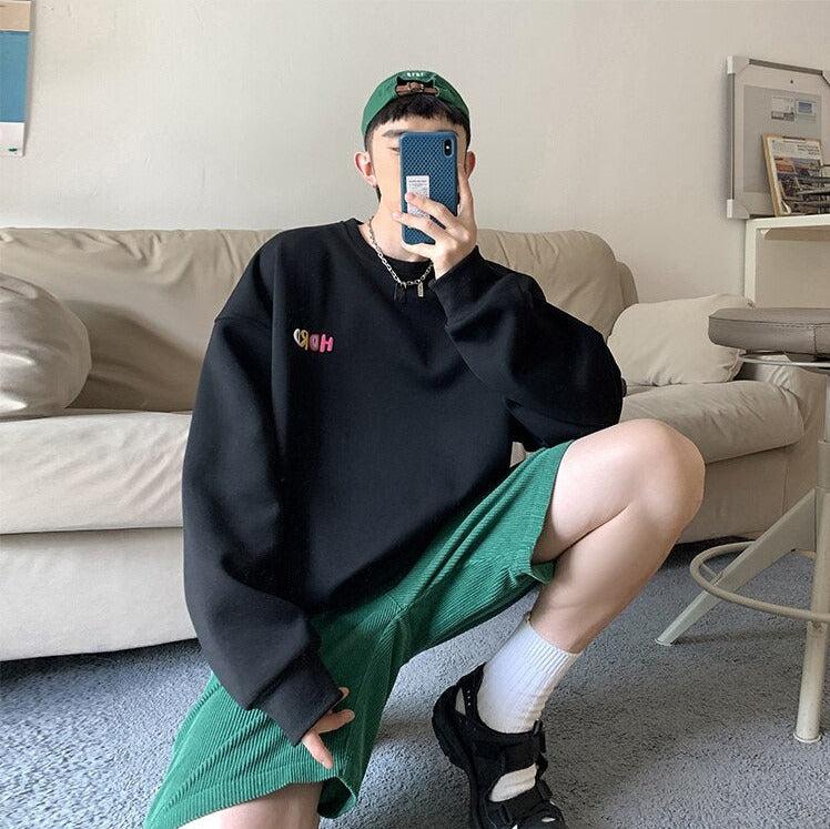 Style Core Aesthetics, New Style Trends - Soft Boy Printed Sweatshirt Style Core Aesthetics, New Style Trends - Soft Boy Printed Sweatshirt