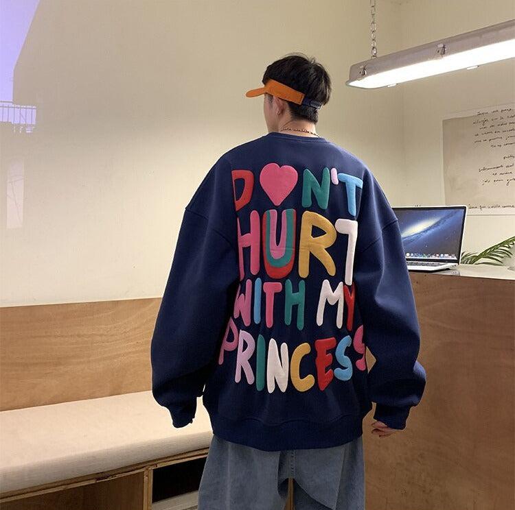 Style Core Aesthetics, New Style Trends - Soft Boy Printed Sweatshirt Style Core Aesthetics, New Style Trends - Soft Boy Printed Sweatshirt