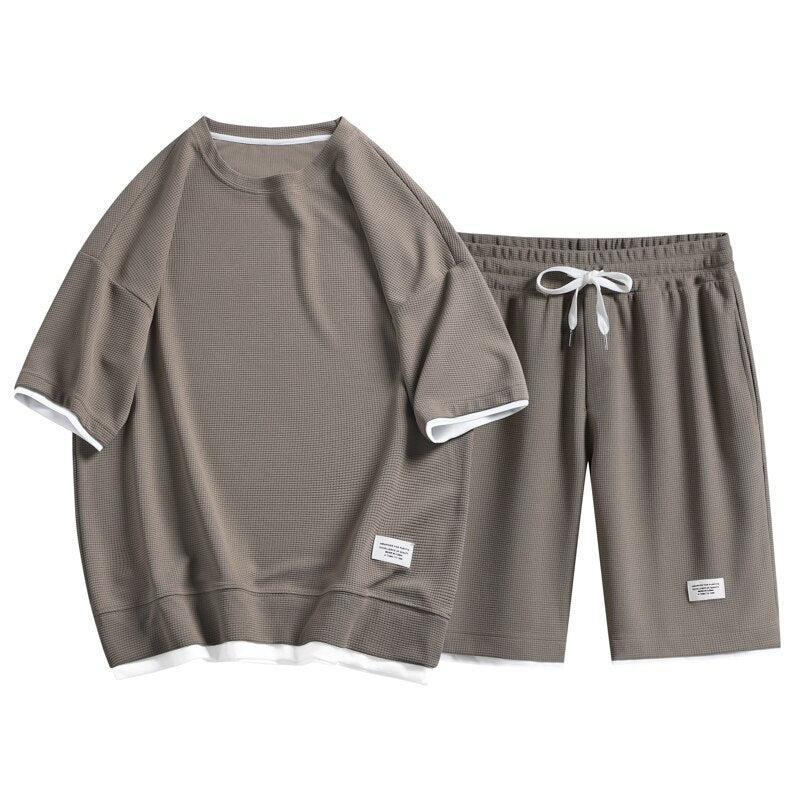 Style Core Aesthetics, New Style Trends - Soft Boy Sweatshirt & Sweatshorts Two Piece Set Style Core Aesthetics, New Style Trends - Soft Boy Sweatshirt & Sweatshorts Two Piece Set