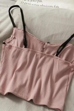 Style Core Aesthetics, New Style Trends - Soft Girl Bow Corduroy Top