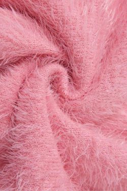 Style Core Aesthetics, New Style Trends - Soft Girl Cherry Fluffy Crop Top