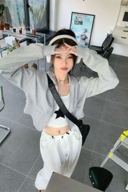 Style Core Aesthetics, New Style Trends - Soft Girl Cropped Hoodie