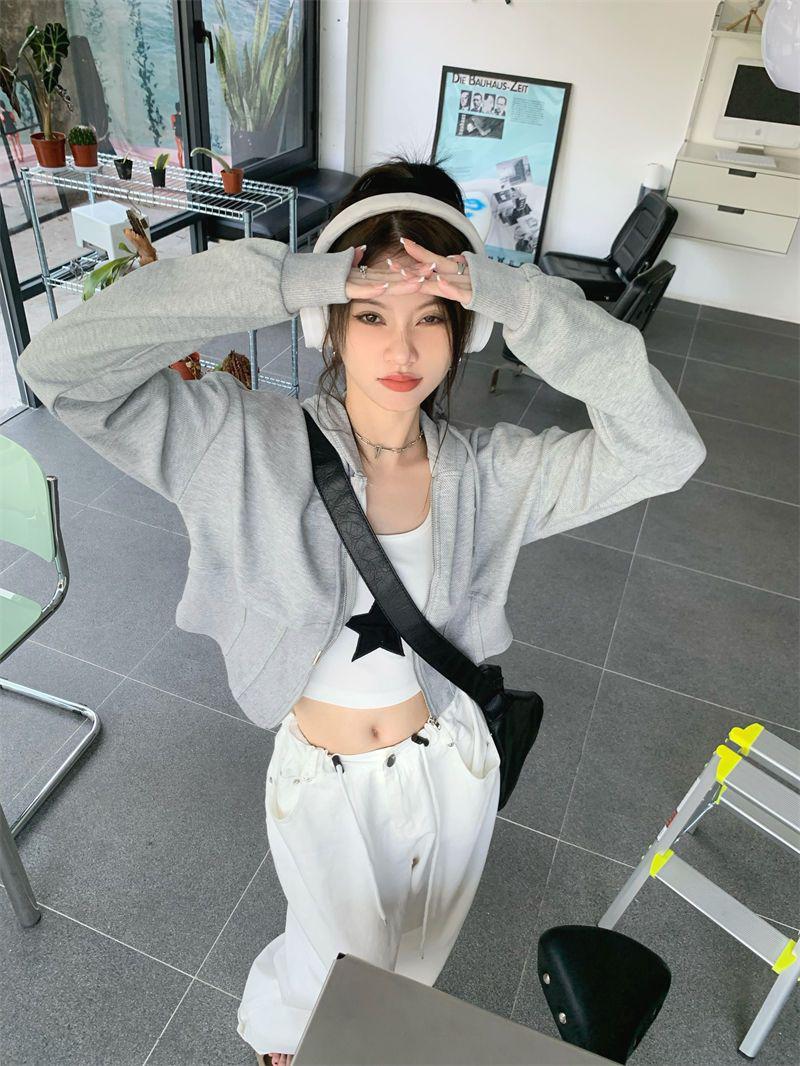 Style Core Aesthetics, New Style Trends - Soft Girl Cropped Hoodie Style Core Aesthetics, New Style Trends - Soft Girl Cropped Hoodie