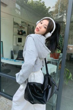 Style Core Aesthetics, New Style Trends - Soft Girl Cropped Hoodie