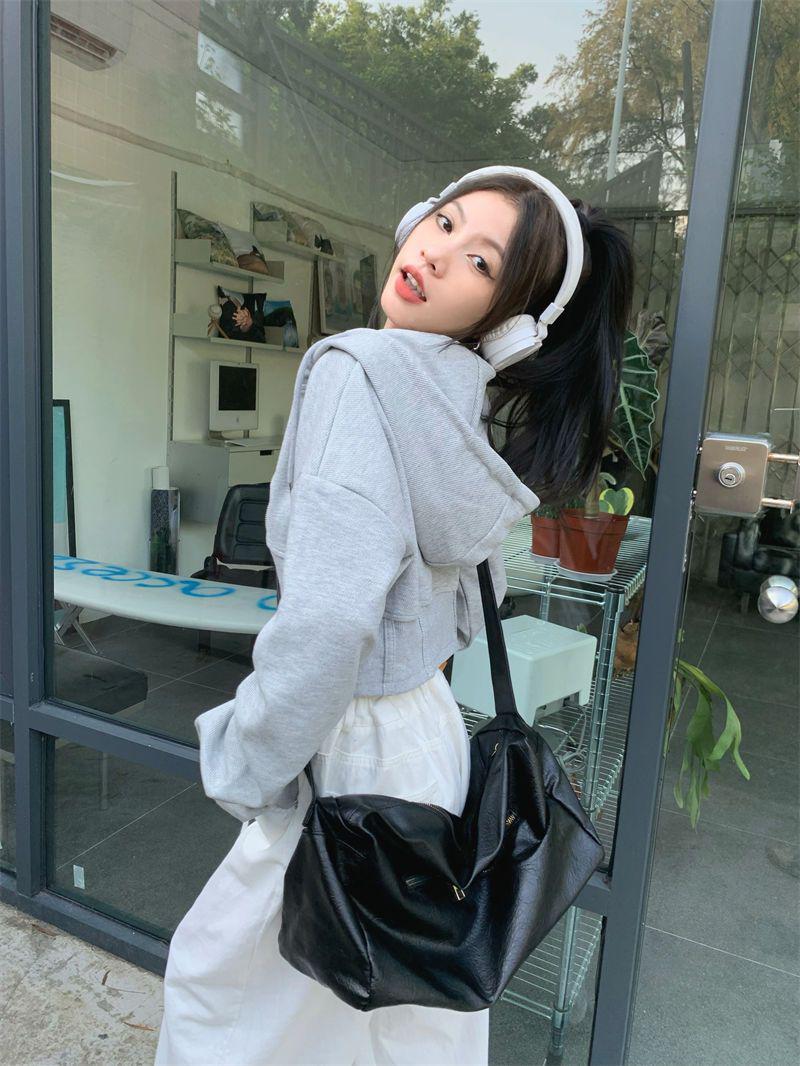 Style Core Aesthetics, New Style Trends - Soft Girl Cropped Hoodie Style Core Aesthetics, New Style Trends - Soft Girl Cropped Hoodie