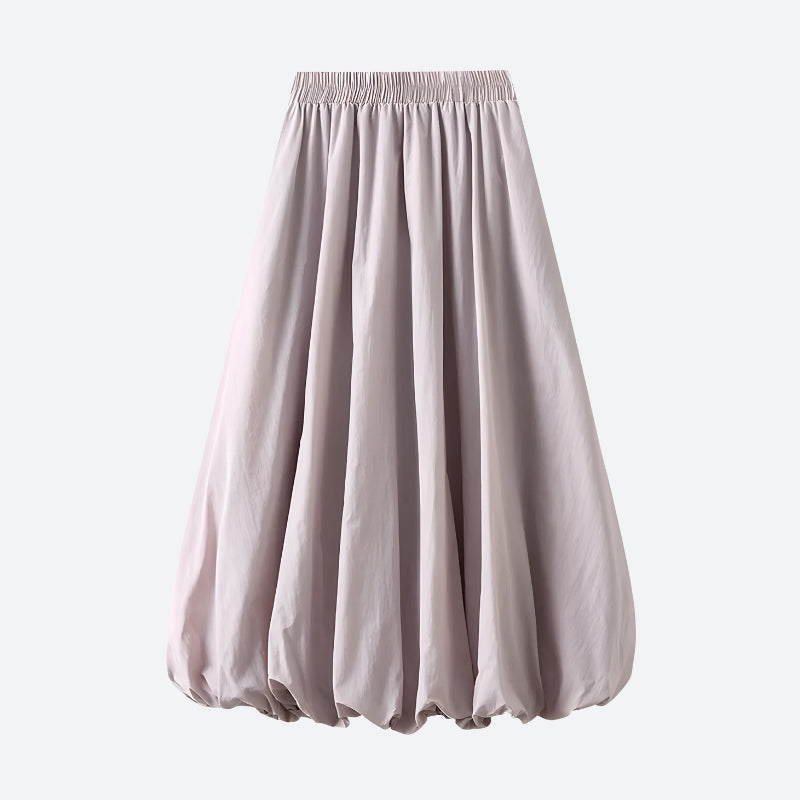 Style Core Aesthetics, New Style Trends - Soft Girl Pastel Bubble Midi Skirt Style Core Aesthetics, New Style Trends - Soft Girl Pastel Bubble Midi Skirt
