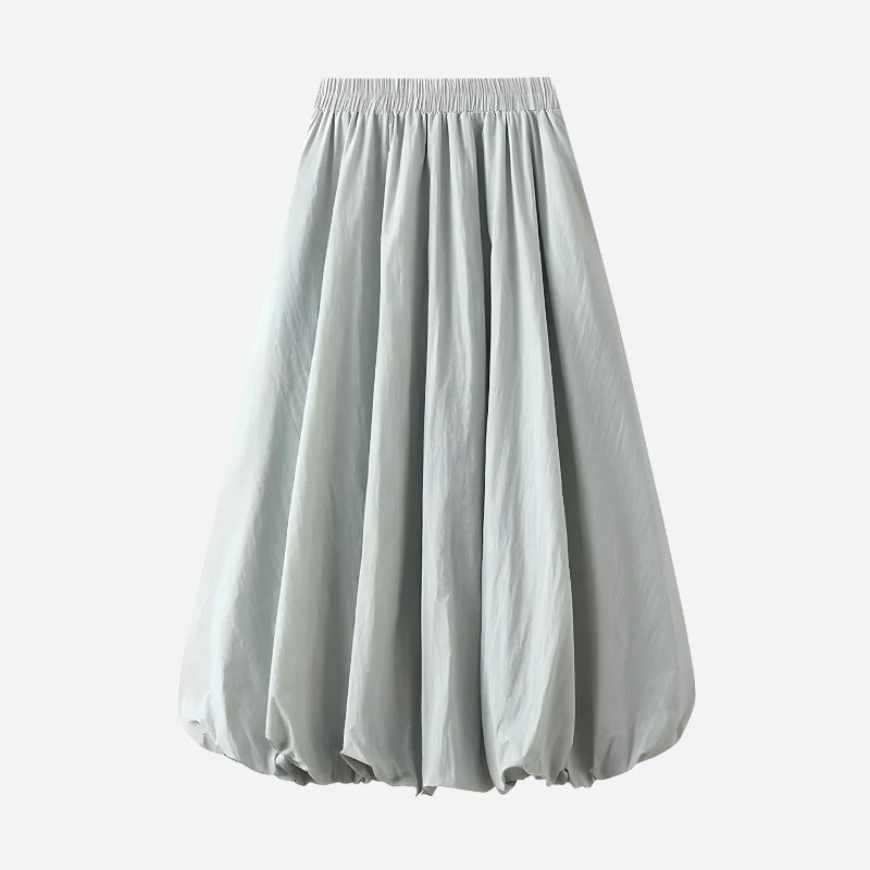 Style Core Aesthetics, New Style Trends - Soft Girl Pastel Bubble Midi Skirt Style Core Aesthetics, New Style Trends - Soft Girl Pastel Bubble Midi Skirt