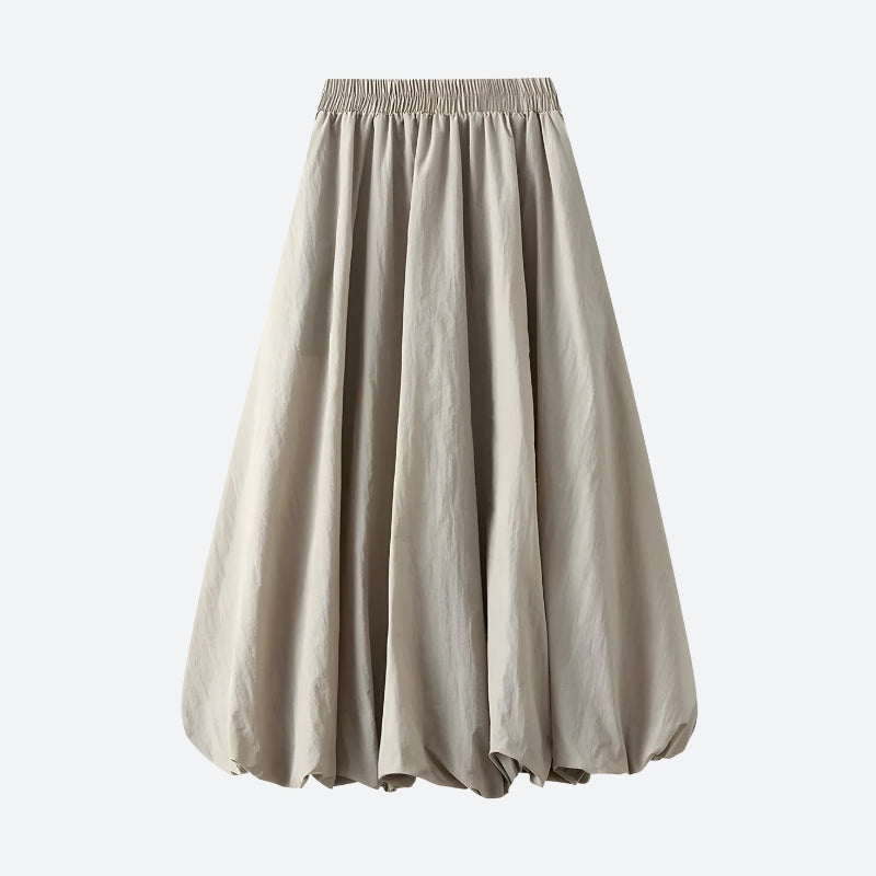 Style Core Aesthetics, New Style Trends - Soft Girl Pastel Bubble Midi Skirt Style Core Aesthetics, New Style Trends - Soft Girl Pastel Bubble Midi Skirt