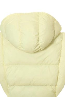 Style Core Aesthetics, New Style Trends - Solid Color Lace Up Hooded Sleeveless Jacket