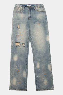 Style Core Aesthetics, New Style Trends - 'Splat' Jeans