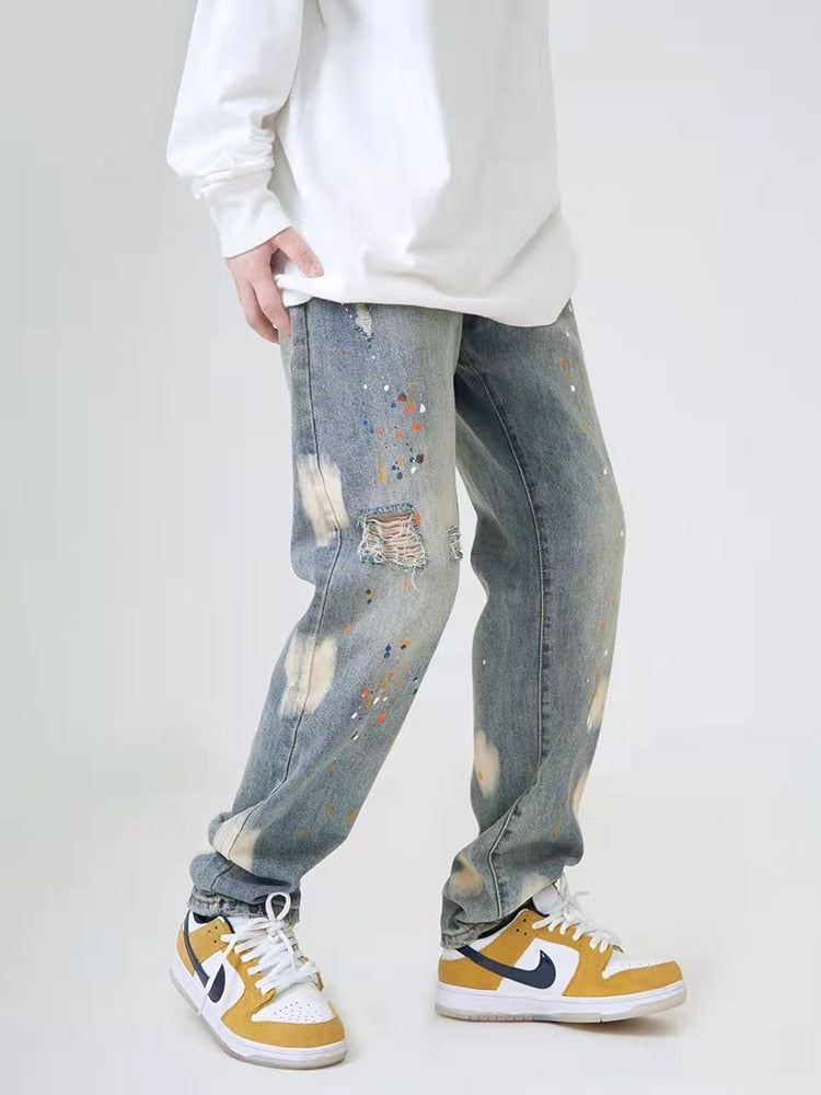 Style Core Aesthetics, New Style Trends - 'Splat' Jeans Style Core Aesthetics, New Style Trends - 'Splat' Jeans