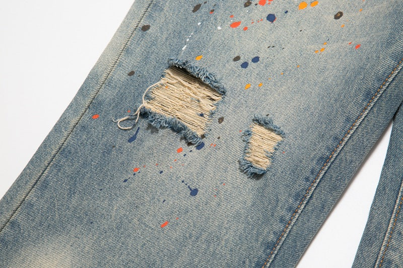 Style Core Aesthetics, New Style Trends - 'Splat' Jeans Style Core Aesthetics, New Style Trends - 'Splat' Jeans